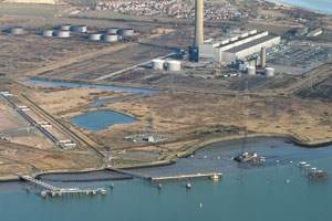 Isle of Grain LNG storage facilities